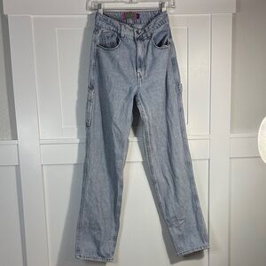 Empyre Light Blue Wide Leg Jeans